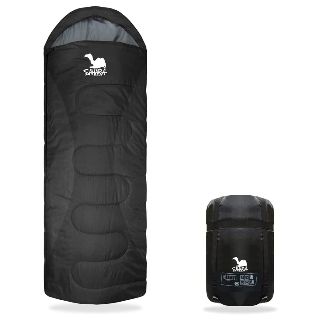 Sleeping bag black